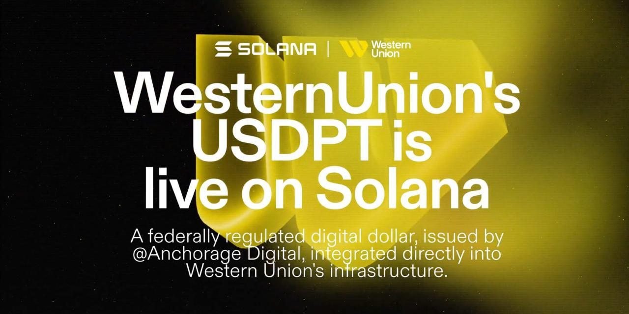 USDPT Western Union Kini Tersedia di Solana