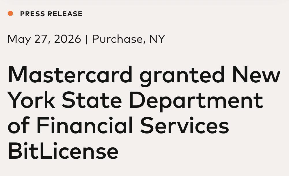 Mastercard Mendapat Izin Penggunaan BitLicense